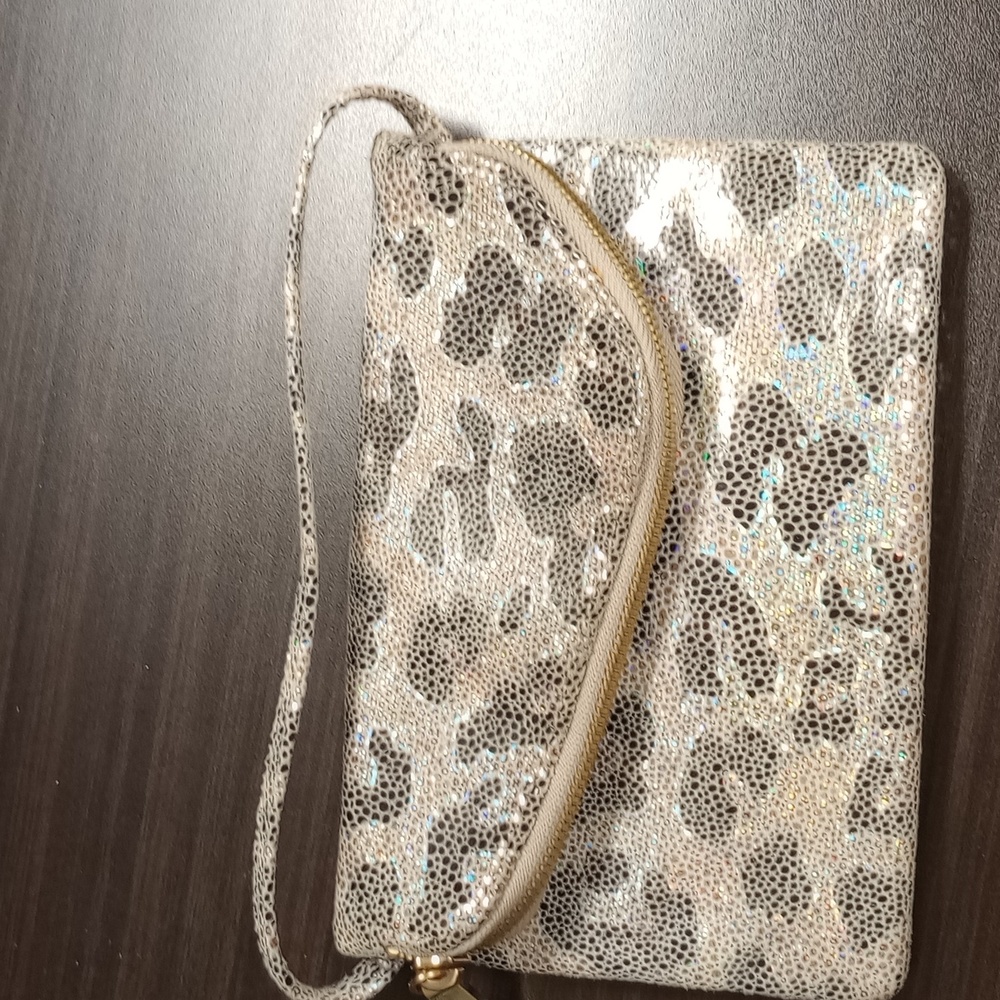 🍒Hobo Leopard print clutch  evening bag